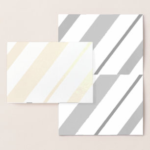 Farbige Linien Folienkarte