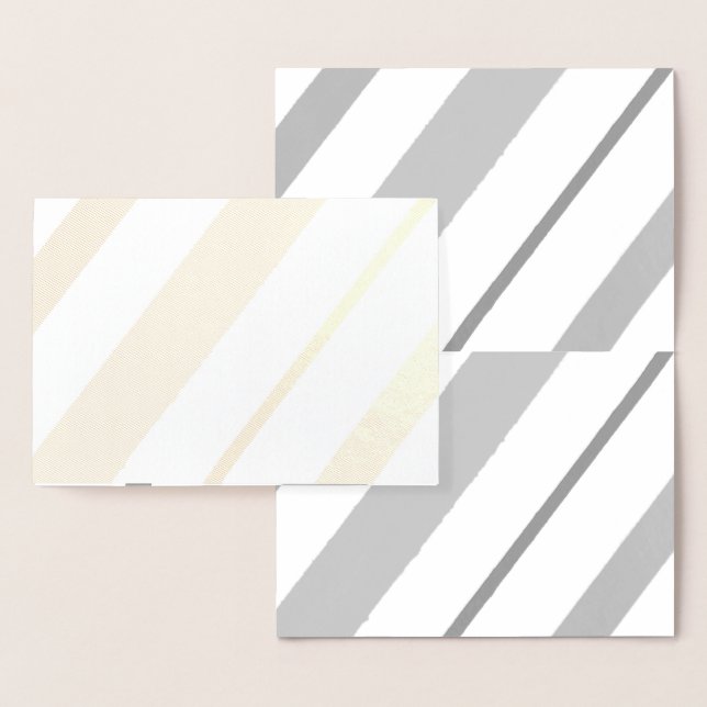 Farbige Linien Folienkarte (Anzeige)