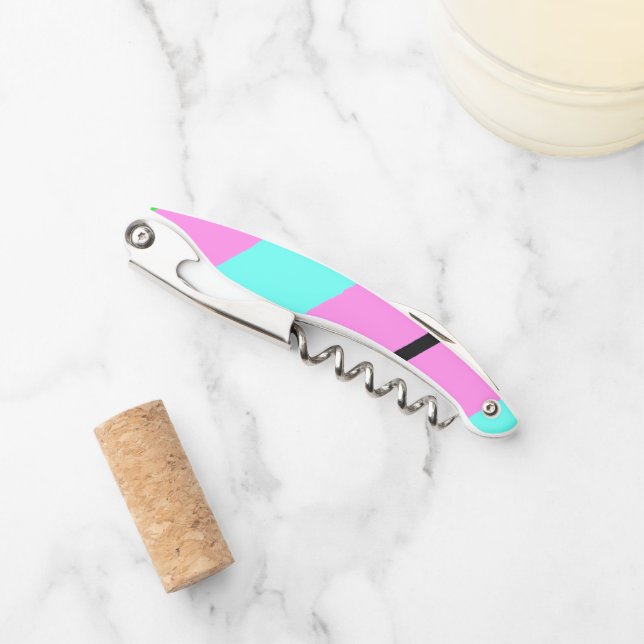 Farbige Linien Kellnermesser (Vorderseite)