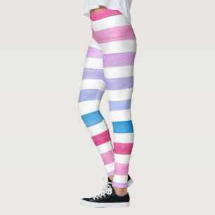 Farbige Linien Leggings