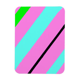 Farbige Linien Magnet