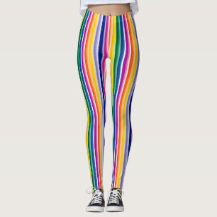 Farbige Linienführung Leggings
