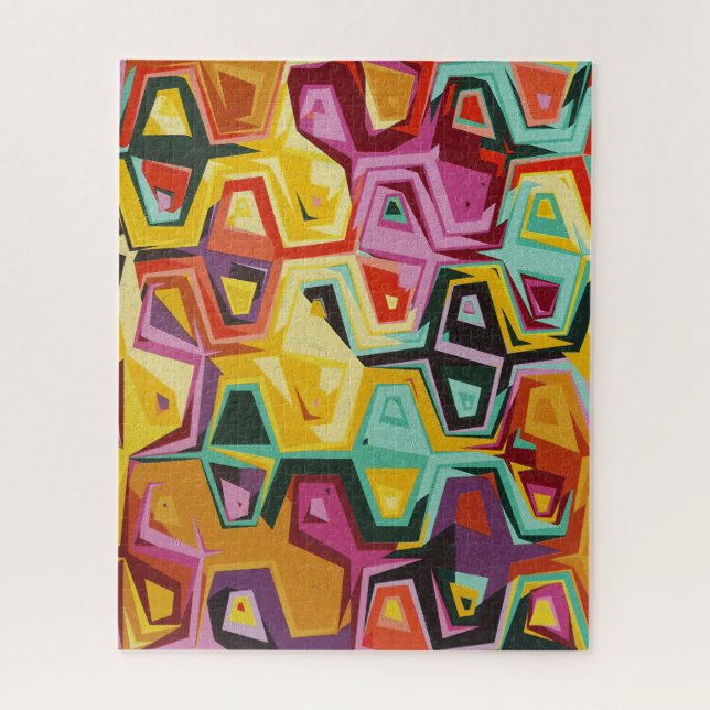 Farbige Lochstruktur (Vertikal)