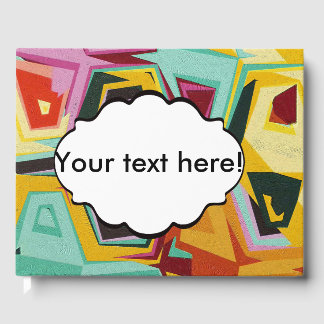 Farbige Lochstruktur Gästebuch