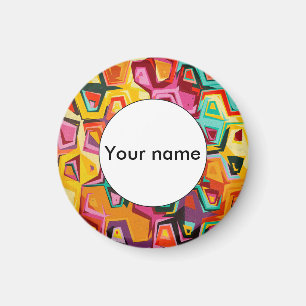 Farbige Lochstruktur Magnet