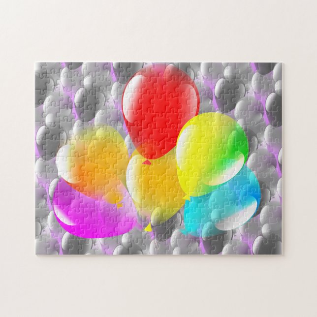 Farbige Luftballons - Party (Horizontal)