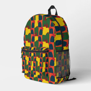 Farbige Malerei Abstrakt Bedruckter Rucksack