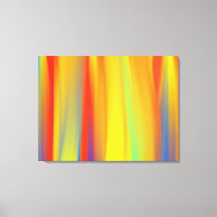 FARBIGE MALEREI REGENBOGEN KUNST 2 LEINWANDDRUCK
