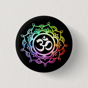 Farbige Meditation 17 Button