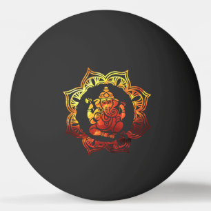 Farbige Meditation Tischtennisball