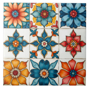 Farbige,mediterrane,Mosaik, Fliese