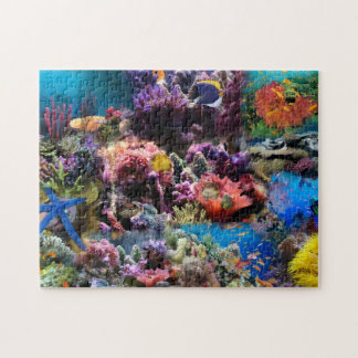 Farbige Meereskorallen & Fische 252-Teile-Puzzle