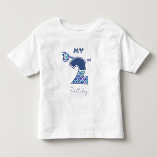 Farbige Meerjungfrau-Schuppen Kleine Mädchen 2. Ge Kleinkind T-shirt