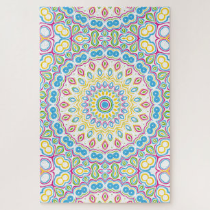 Farbige Mehrfarbige Mandala-Muster