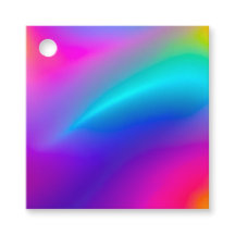 Farbige Metallfolien-Kunst-Geschenkanhänger