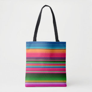 Farbige mexikanische Decke Regenbogen spanische De Tasche