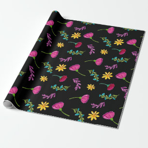 Farbige mexikanische Fiesta im Wasserfarb-Stil Geschenkpapier