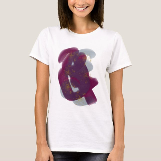 Farbige minimale Abstrakte Artwork Gender-Neutral T-Shirt (Vorderseite)