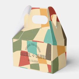 Farbige Minimalistische Gastgeschenk Hochzeiten Geschenkschachtel