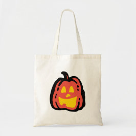 Farbige Minimalistische Halloween-Tasche Tragetasche