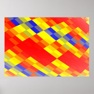 Farbige Mischung abstrakter Hintergrund Design abs Poster