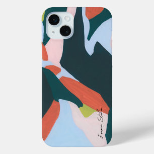 Farbige moderne Abstrakte Kunst Individuelle Name Case-Mate iPhone Hülle
