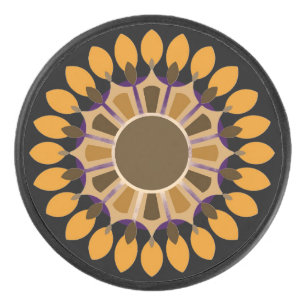 FARBIGE MODERNE BLUMEN GESCHENK TOCHTER SCHWESTER EISHOCKEY PUCK