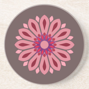 FARBIGE MODERNE BLUMEN GESCHENK TOCHTER SCHWESTER  GETRÄNKEUNTERSETZER