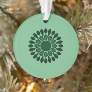 FARBIGE MODERNE BLUMEN GESCHENK TOCHTER SCHWESTER ORNAMENT