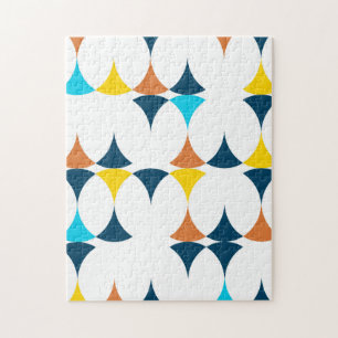 Farbige, moderne, coole, trendige geometrische For