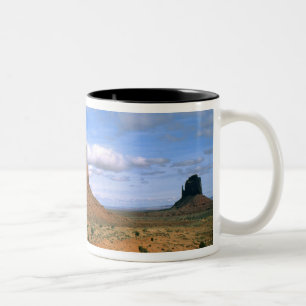 Farbige Monument Valley-Handschuhe in Utah USA Zweifarbige Tasse