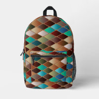 Farbige Mosaikfliese Überdrucktasche