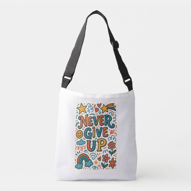 Farbige Motivierend Tote Tasche (Vorderseite)