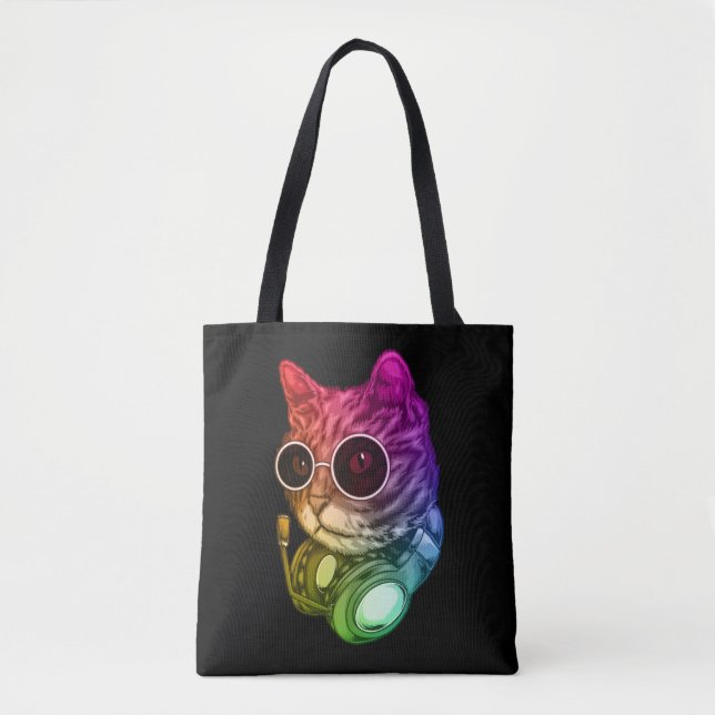 Farbige Musik Kopfhörer Kopfhörer Raab Animal Tasche (Vorderseite)
