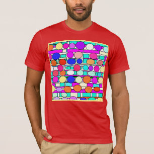 Farbige Muster Magie T-Shirt