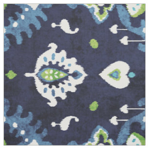 Farbige naby-blaue Kat-Stammmuster Stoff