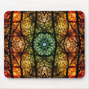 Farbige Naturkunst Mousepad