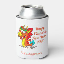 Farbige Niedliche Cartoon Dragon Chinesisch Neues 