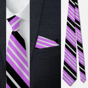 Farbige Niedliche Streifen Muster Neck Tie Krawatte