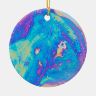 Farbige Ölmuster, Kanada Keramikornament