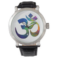 Farbige Om Yoga Symbole
