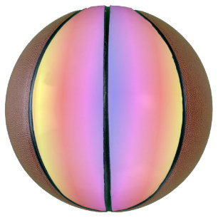 Farbige Ombre Lila Fassade Basketball
