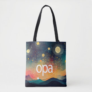 Farbige OPA-Logo-Tasche Tasche