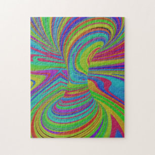 farbige optische Illusion