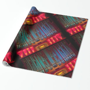 Farbige Orgelverpackungspapier Geschenkpapier