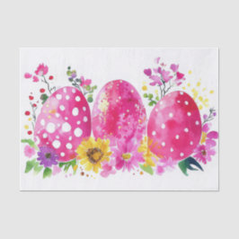 Farbige Ostereier Seidenpapier