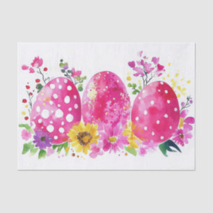 Farbige Ostereier Seidenpapier
