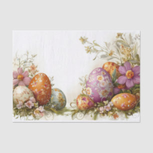 Farbige Ostereier Seidenpapier