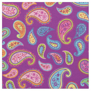 Farbige Paisley marokkanische Kinder Zimmerdekor L Stoff