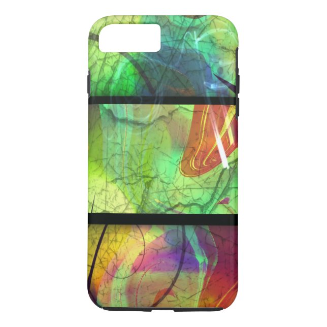 Farbige Panes Abstrakt iPhone 7 Plus Fall Case-Mate iPhone Hülle (Rückseite)